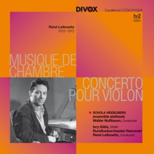 Ivry Gitlis/Rundfunkorchester Hannover – Musique De Chambre/Concerto Pour Violon