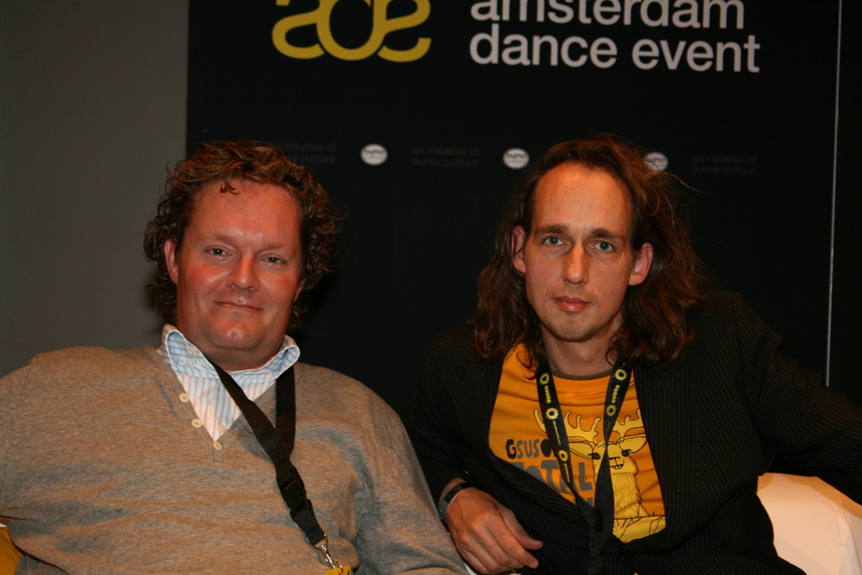 Zufrieden mit dem ADE 2009: Frank Helmink (l., General Manager Buma Cultuur) und ADE-Chef Richard Zijlma