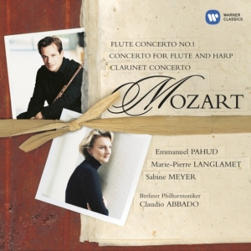 Sabine Meyer/Emmanueol Pahud/Berliner Philharmoniker/... – Mozart - Flute Concerto No. 1/Concerto For Flute And Harp/Clarinet Concerto