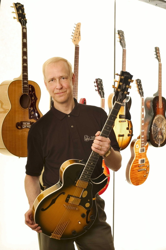 Freut sich über Gitarrenboom: Gibson-CEO Henry Juszkiewicz
