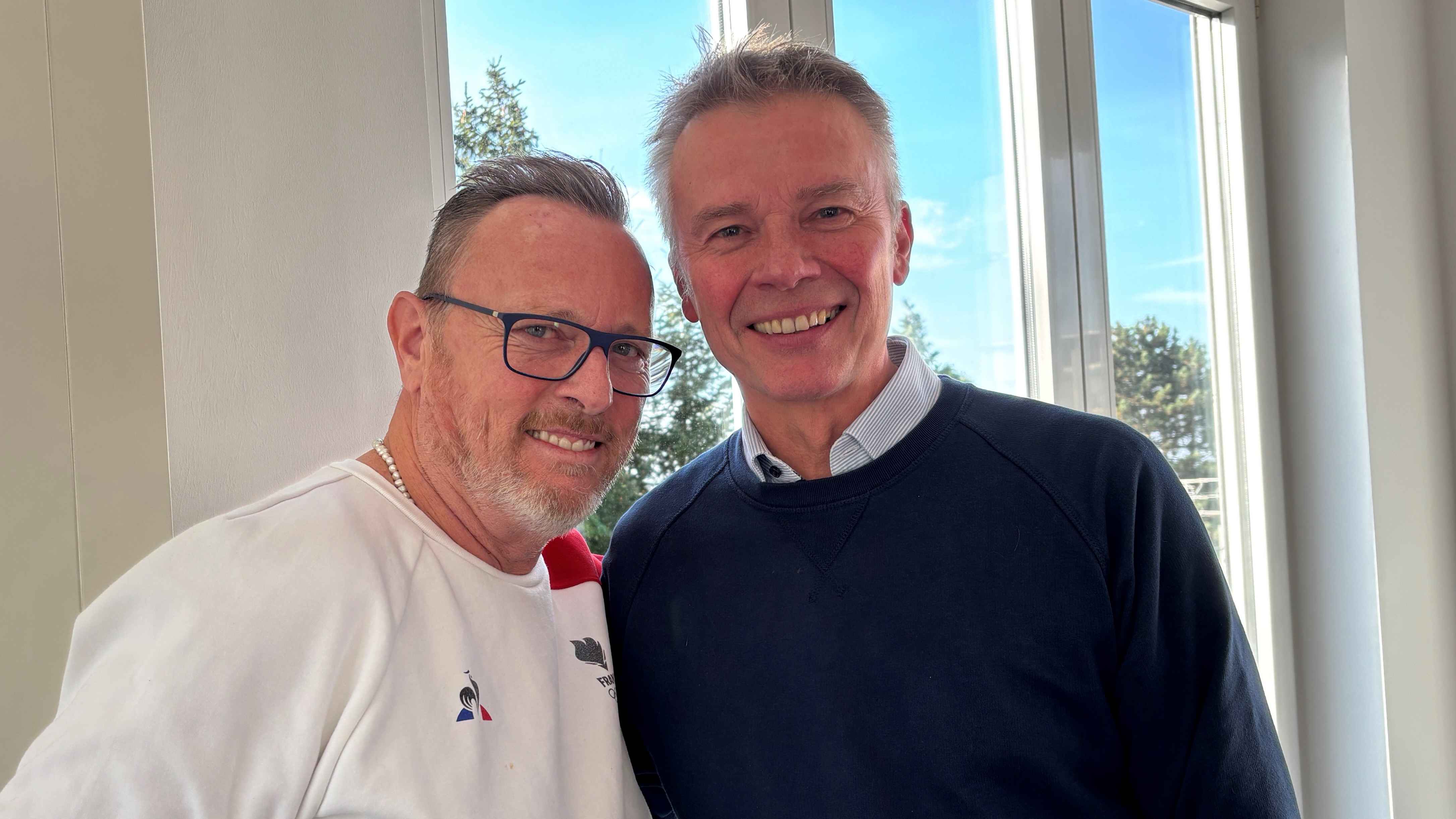 b2b290ea b24b 4ab7 9f9d 63c8b6da405b Zweimal Christoph freuen sich über den Charterfolg: Christoph Gros (links) und Christoph Diekmann.