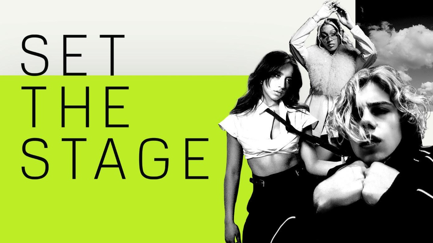 Treten bei "Set The Stage" auf (von links): Tate McRae, BIA und The Kid Laroi