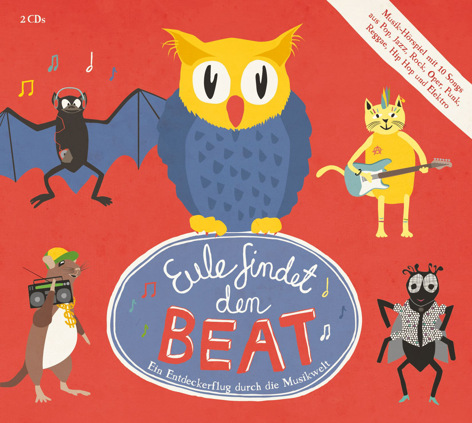 Eule findet den Beat
