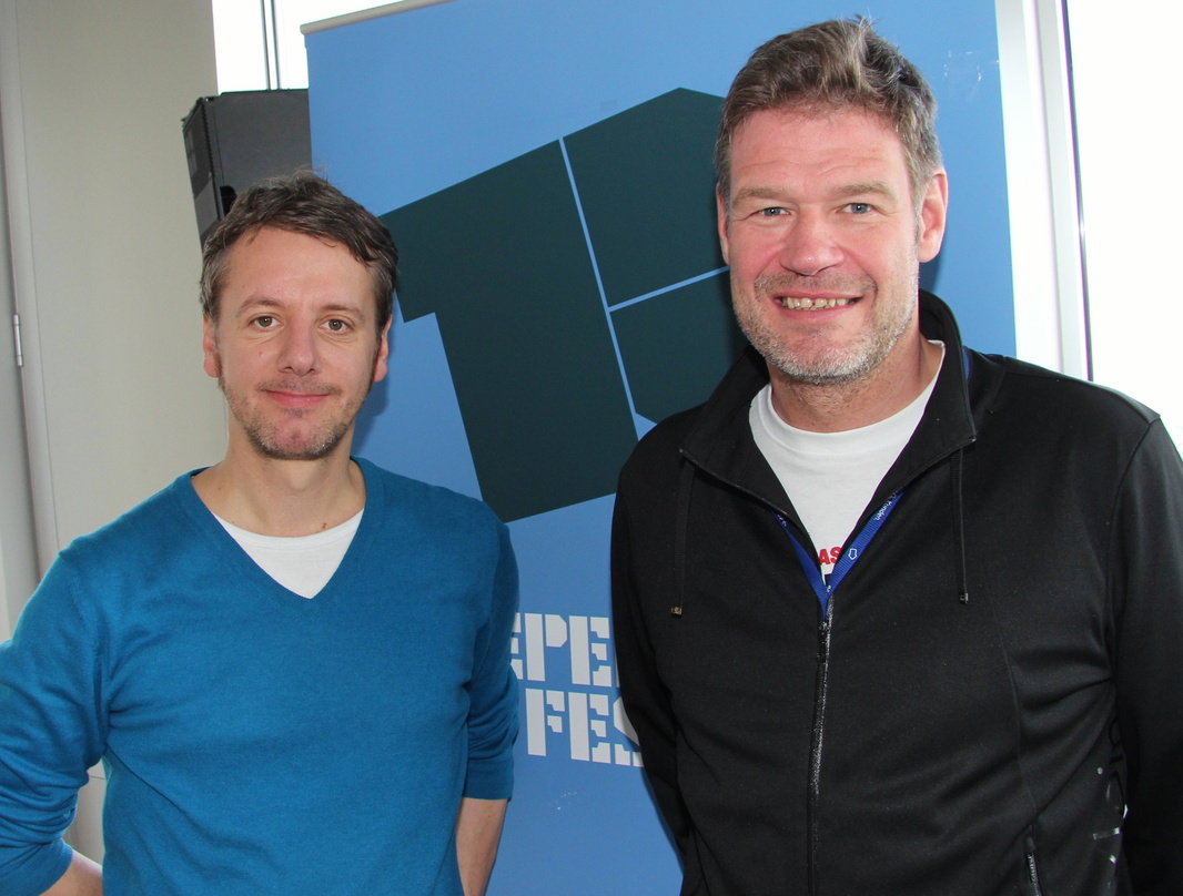 Können erneut einen Rekordbesuch vorweisen: Die Reeperbahn-Veranstalter Detlef Schwarte (links) und Alexander Schulz