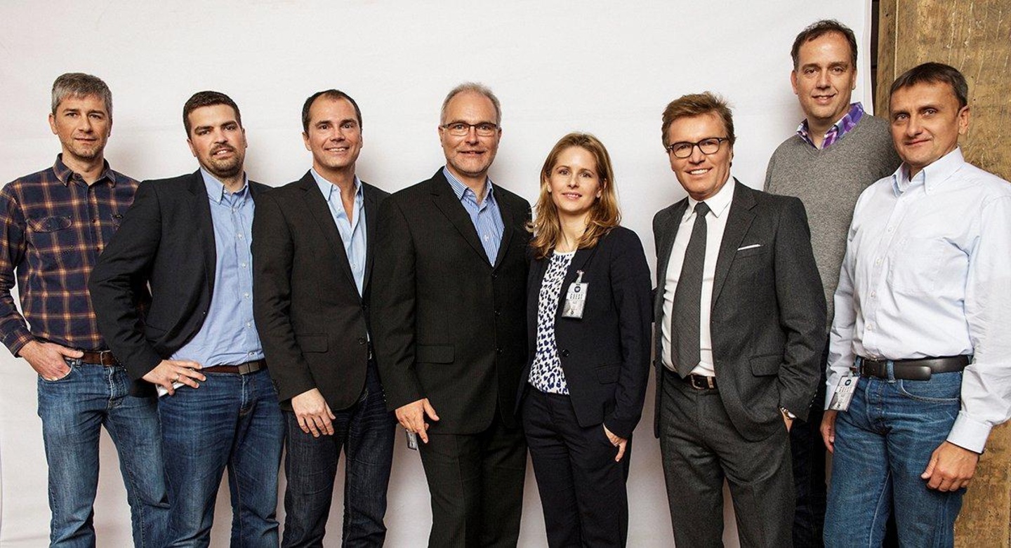 Intensivieren ihre Zusammenarbeit (von links): Jörg Glauner (General Counsel Warner Music Central Europe), Carsten Schwarz (Sales Manager Kiddinx), Marcus Friedheim (Managing Director Sale...