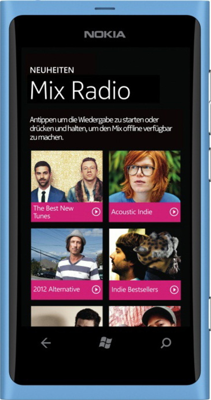 Ab sofort auch in Deutschland verfügbar: Mix Radio von Nokia