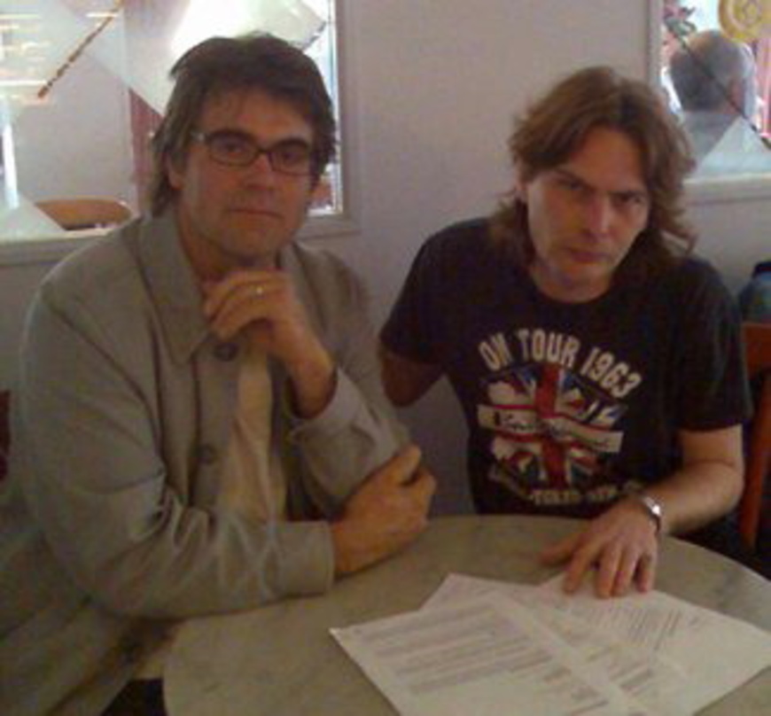 Arbeiten zusammen: Mikael Axelius (l.) und Roger Östman (A&R Consultant International AMV Talpa)