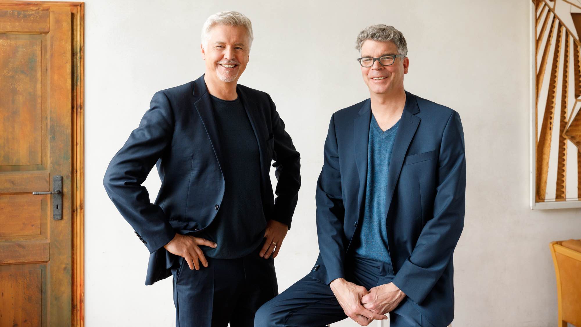 Verwenden auch künstliche Intelligenz, um ihren Service weiterzuentwickeln: Guido Evers und Dr Tilo Gerlach, Geschäftsführer der GVL.