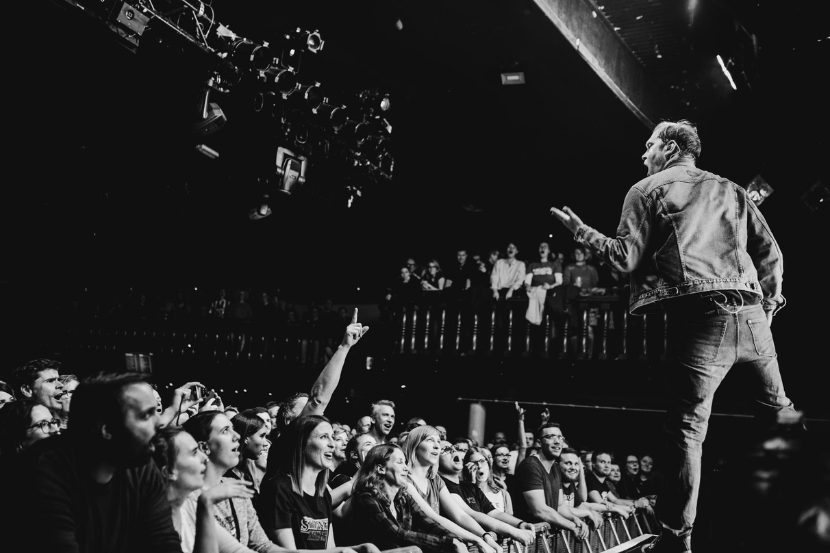 War mit seinem dritten Album rund drei Jahre auf Tour: Thees Uhlmann, hier bei einem Konzert in der Großen Freiheit 36 in Hamburg