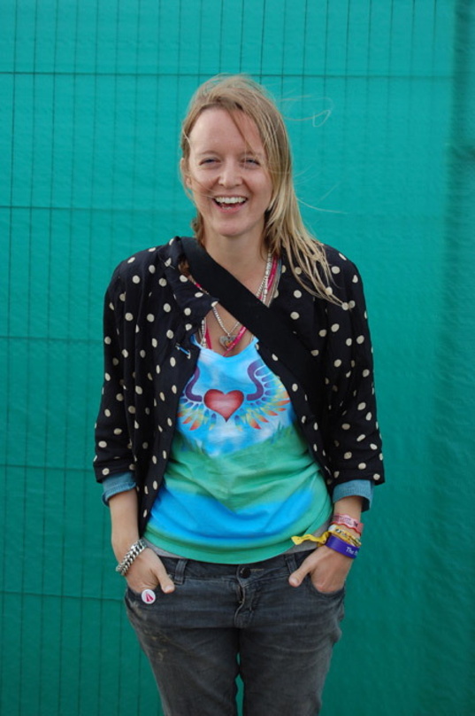 Plant gewaltige Rock-Retrospektive: Emily Eavis (Foto: Raakhi Shah/Oxfam)