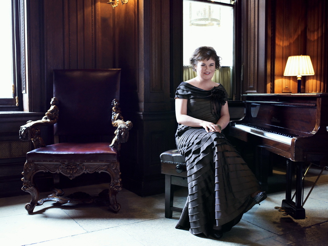 Kann sich auf dem Spitzenplatz einrichten: Susan Boyle