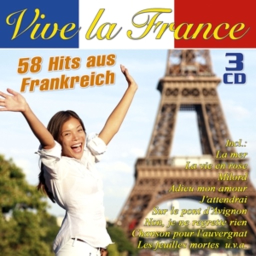 Diverse – Vive La France - 58 Hits aus Frankreich
