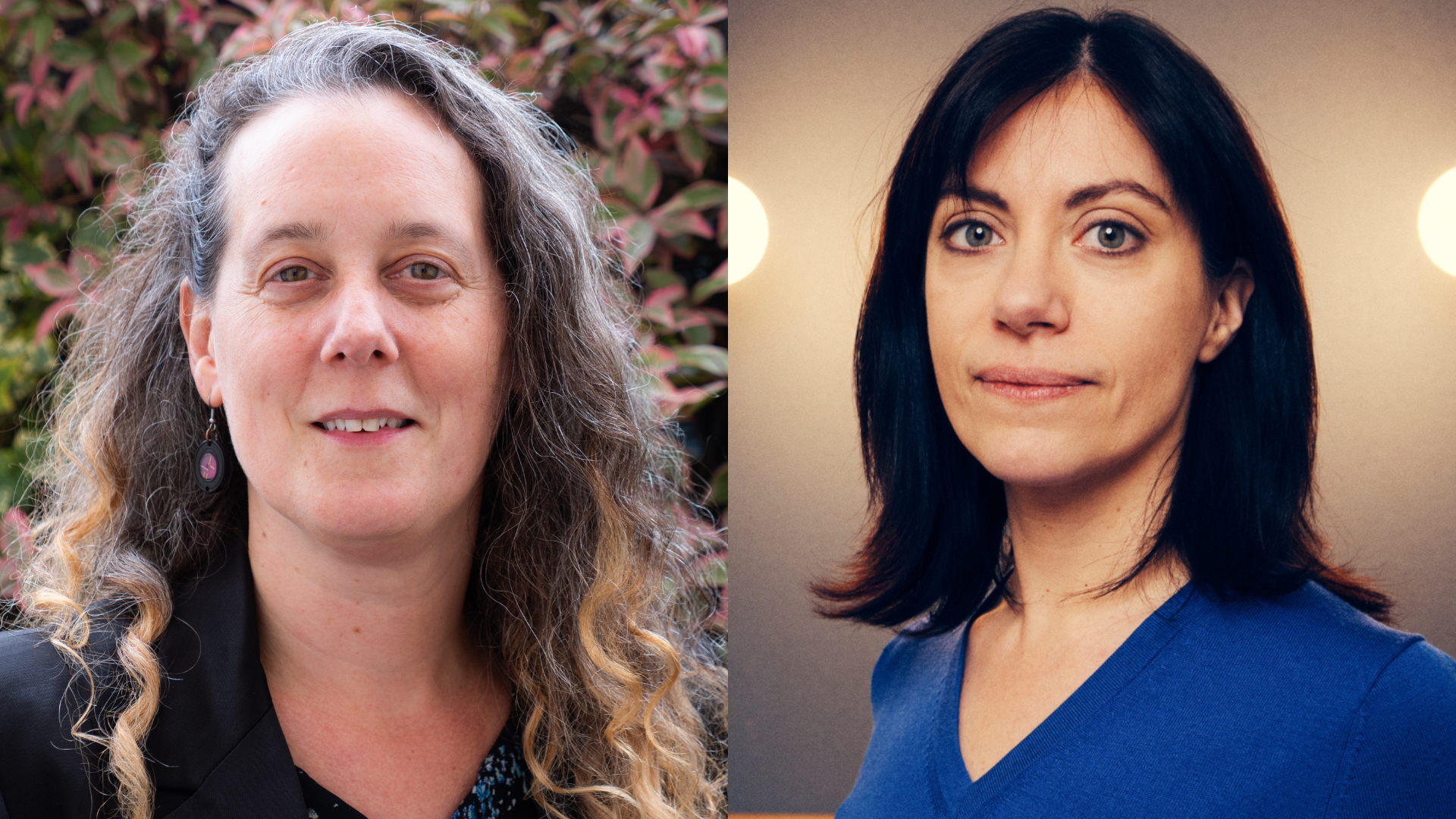 Legen einen KI-Leitfaden aus Independent-Sicht vor: Gee Davey (CPO AIM, links) und Noemi Plenas (CEO WIN).