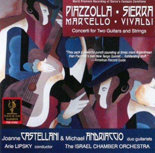 Joanne Castellani/Michael Andrattio – Concerti For Two Guitars And Strings