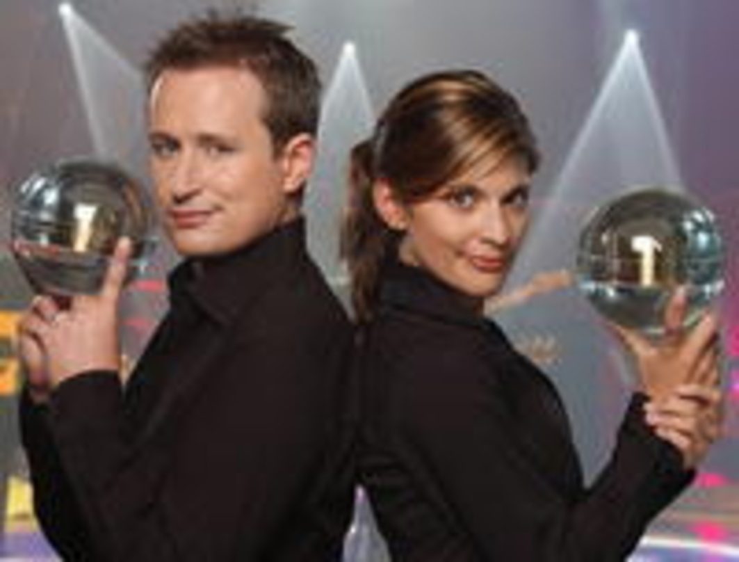 Gastgeber der Krone-Gala: Olli Briesch und Katty Salié