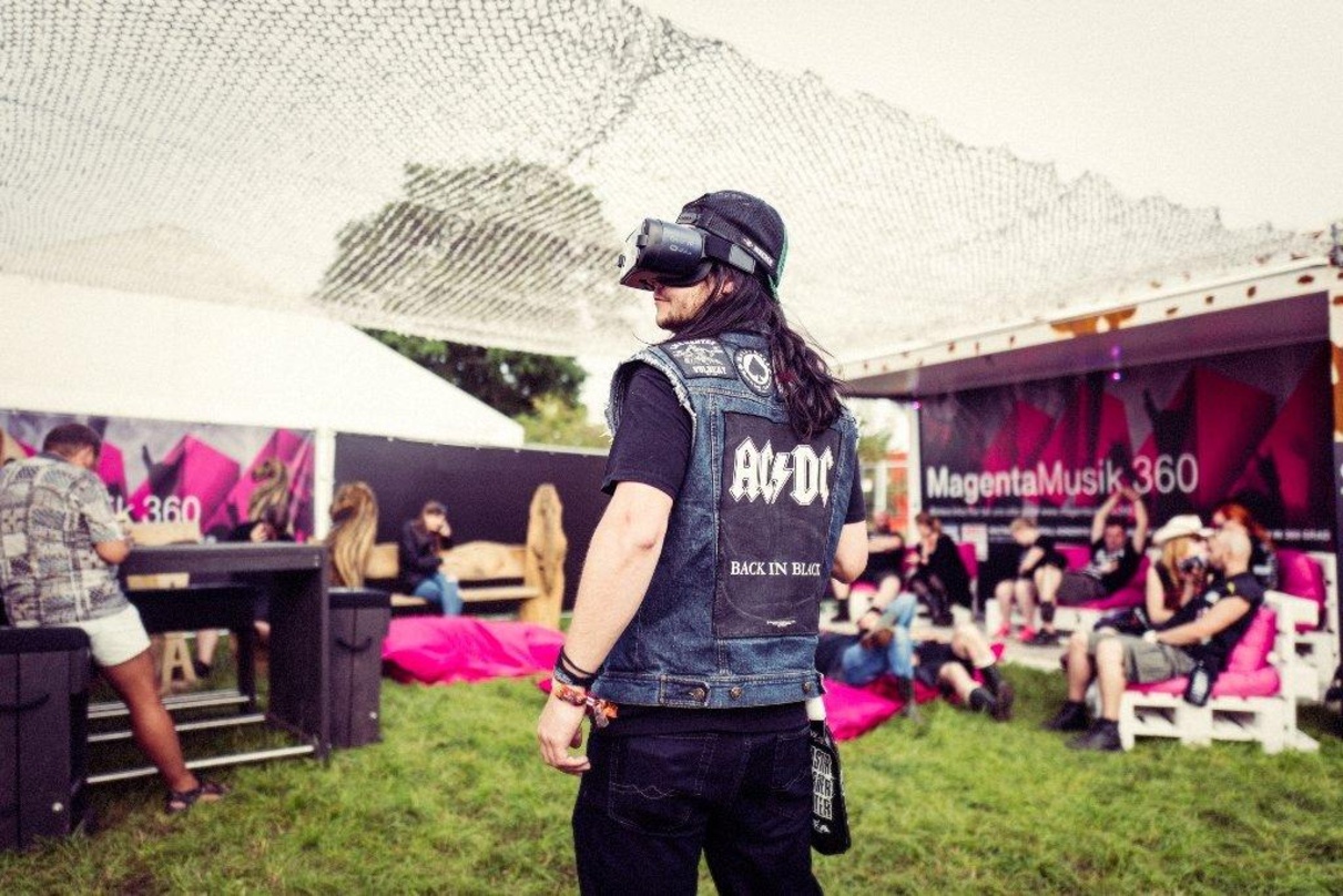 Auch mit einem Infostand beim Wacken Open Air präsent: MagentaMusik 360