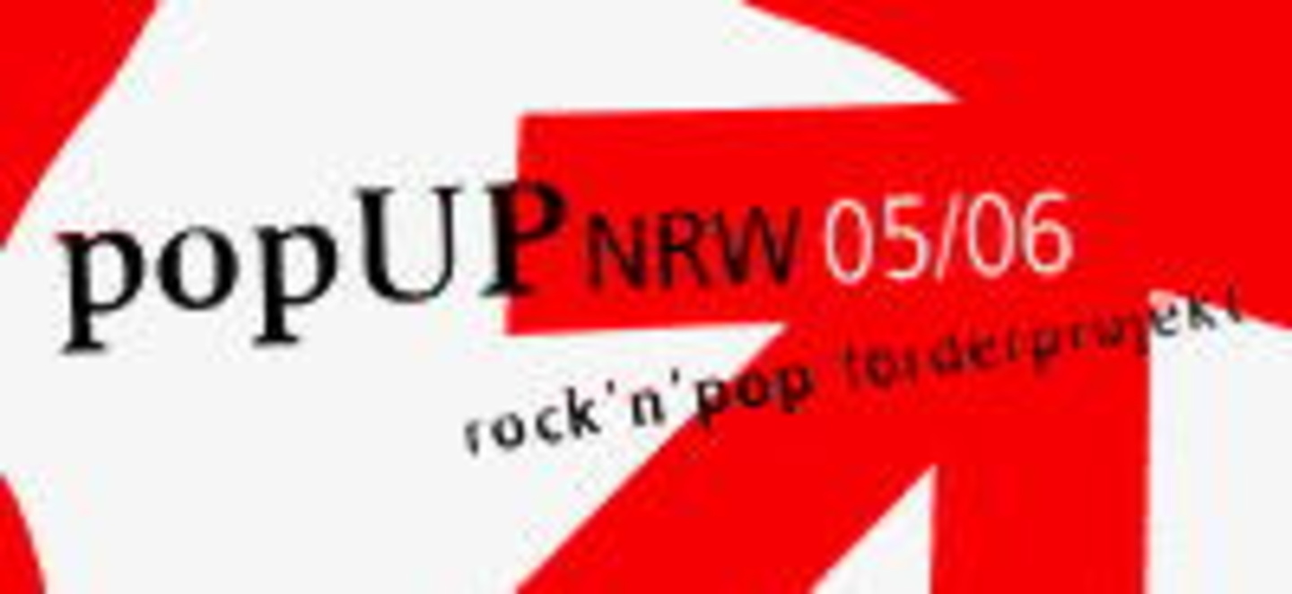 Will jungen Bands helfen: der Wettbewerb popUP NRW