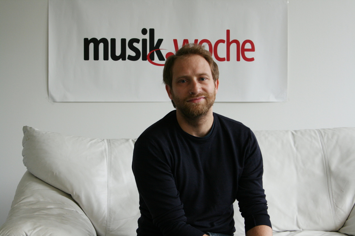 Kommt in den Genuss von Fördermitteln der Initiative Musik: Gregor Meyle, hier 2010 als Gast auf der MusikWoche-Couch