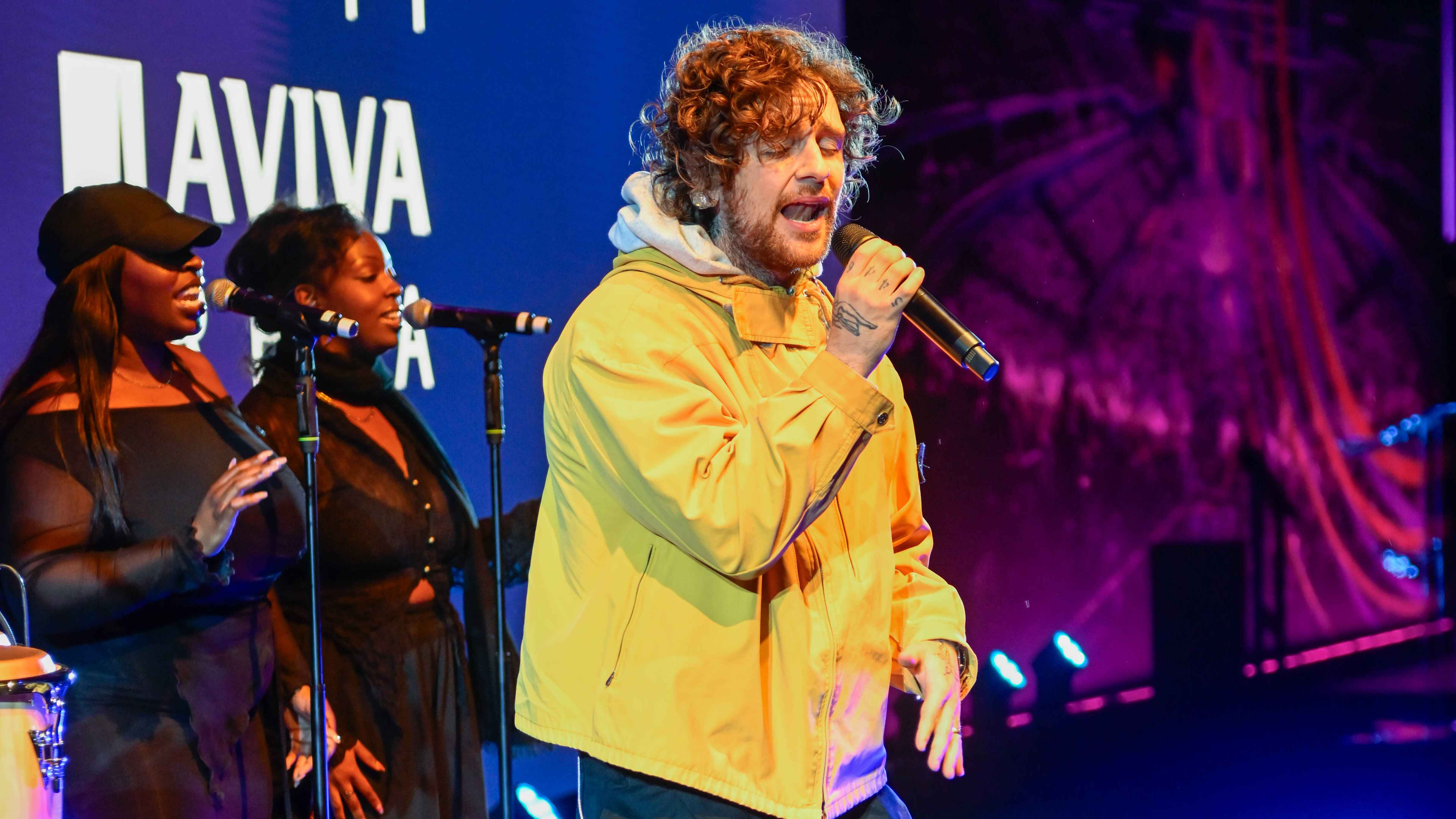 b4d5e147 51e0 421a b640 c89feb04db63 Trat bei dem Event zur Feier der Namensrechte der Aviva Arena in Bristol auf: Tom Grennan.