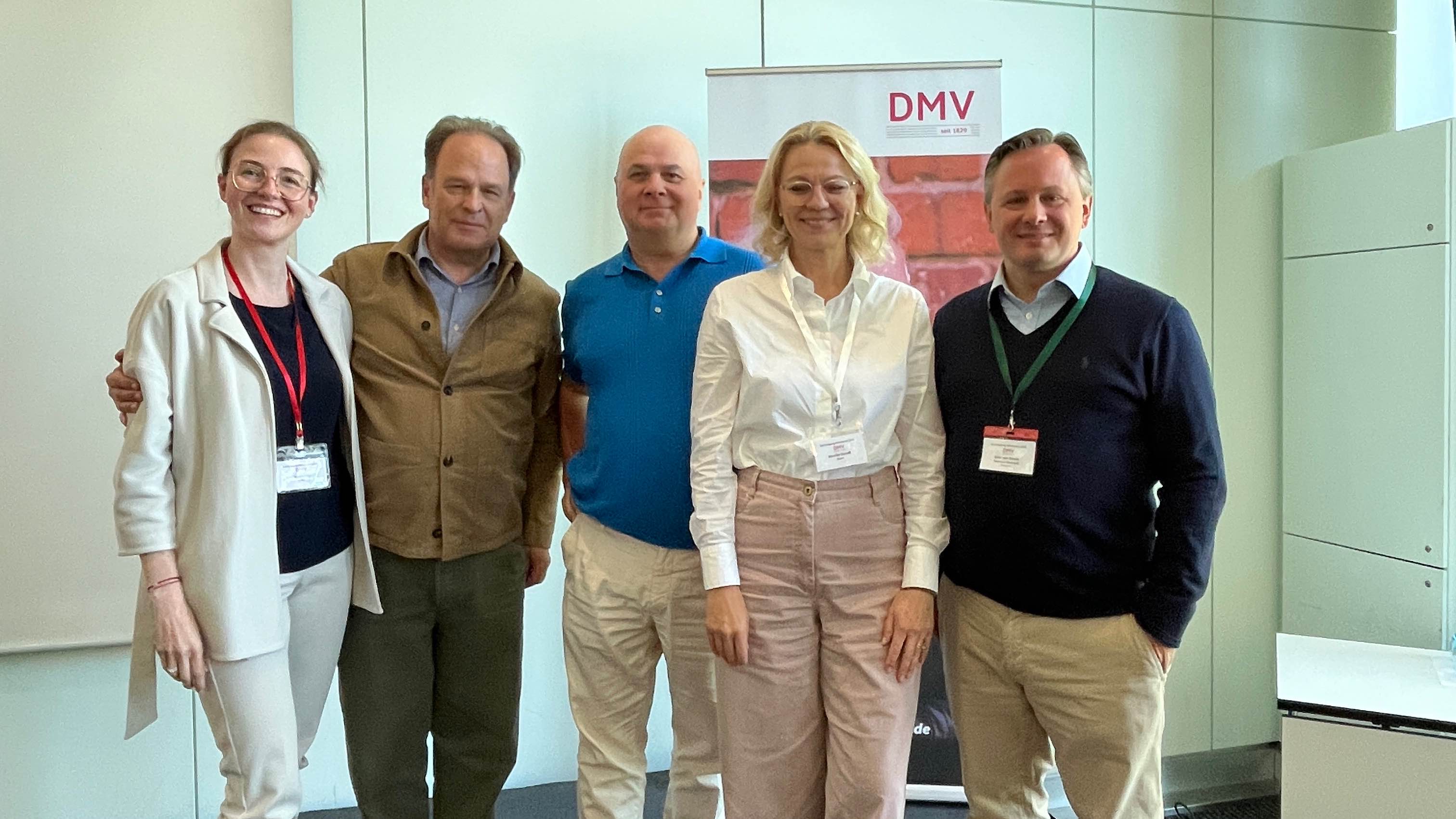 Mit dabei bei der Mitgliederversammlung des DMV - Verbands Deutscher Musikverlage in Wiesbaden (von links): Julia Niebler-Kaiser und Georg Oeller (beide GEMA), Michael Ohst (Bosworth Music...