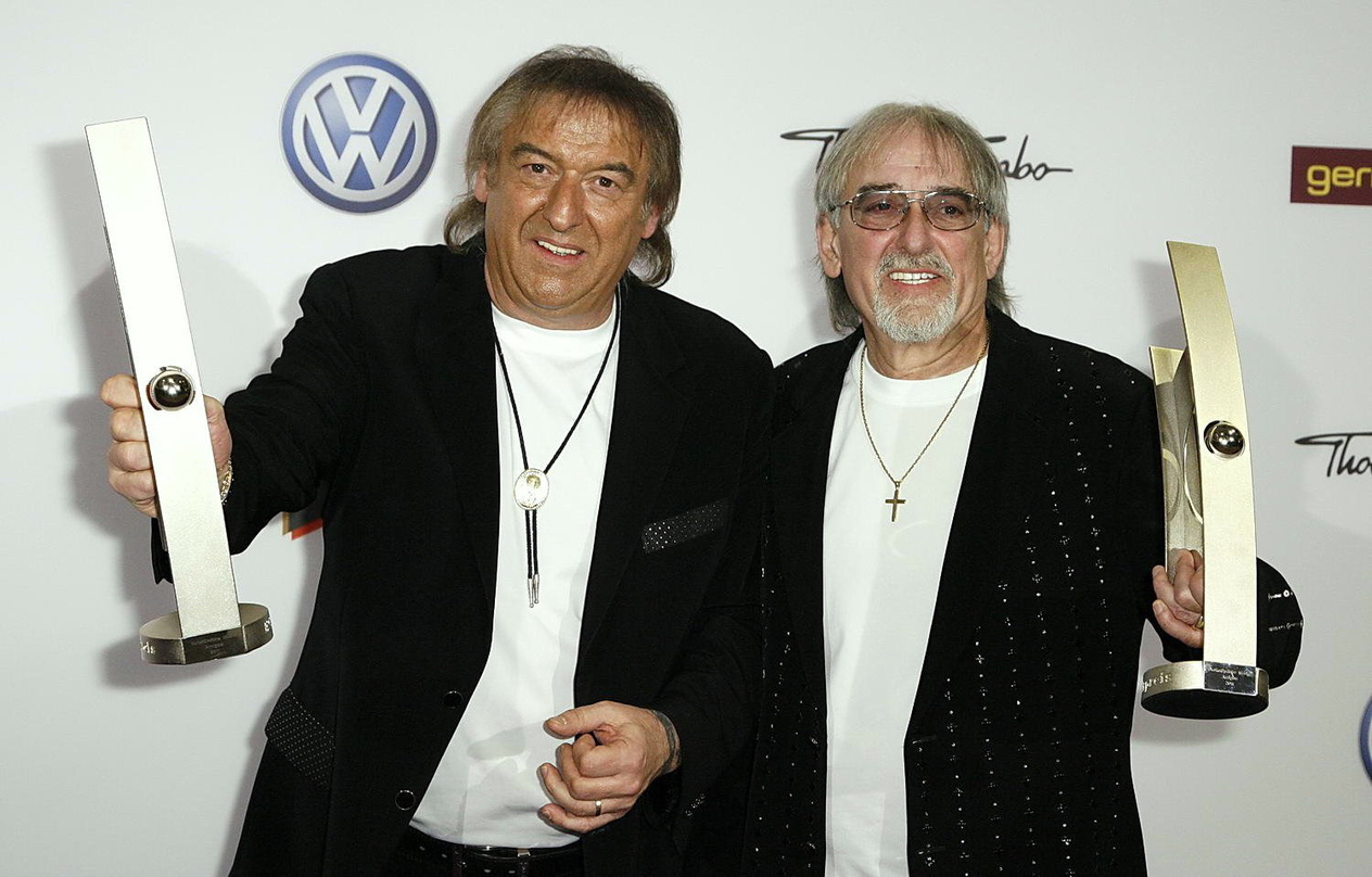 2012 wieder unterwegs: Die Amigos, hier bei ihrem Echo-Triumph 2011