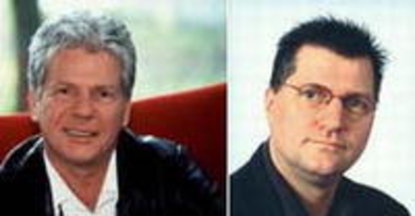 Neue Partner: BMG-Chef Thomas Stein (l.) und Neubauer