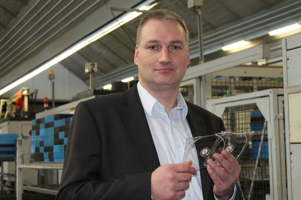 Hat nun auch CD-Verpackungen im Angebot: Sales-Manager Mathias Jentzen