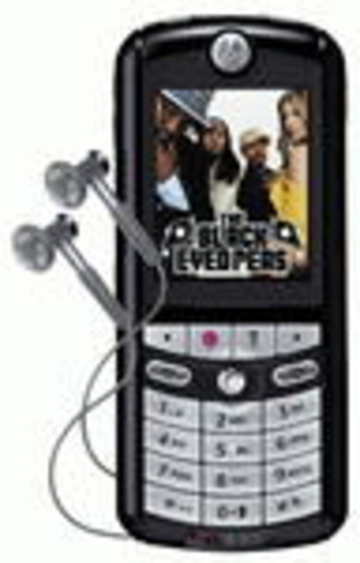 Das passende Fan-Handy zur Kooperation: Motorola E398