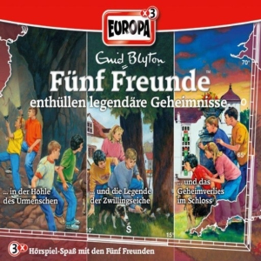 Fünf Freunde – Die 25. Fünf Freunde Box - Fünf Freunde enthüllen legendäre Geheimnisse