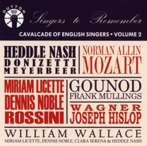 Diverse – Cavalcade Of English Singers Vol. 2