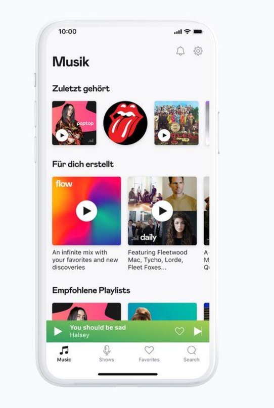 Bietet von 73 Millionen Songtiteln inzwischen auch 70 Millionen Titel im HiFi-Format: Deezer