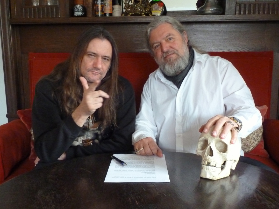 Wieder handelseinig: Tom Angelripper (l.) und Bogdan Kopec