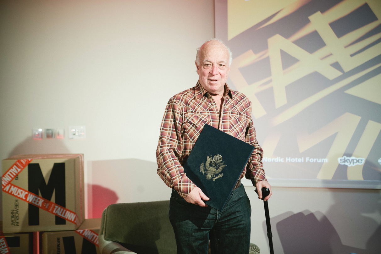 Entdeckte Acts wie Madonna oder die Ramones: Seymour Stein hier auf der Tallinn Music Week 2013