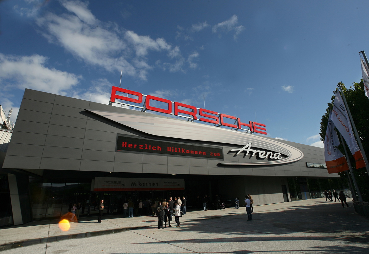Teil des Stuttgarter Hallenduos: Porsche Arena