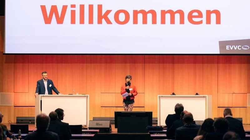 Hat Forderungen an die Politik: EVVC-Präsidentin Ilona Jarabek bei der Jahreshauptverswammlung des Verbands in Ingelheim.