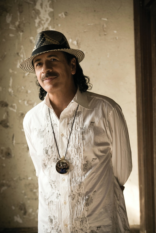 Spielt 2008 in Deutschland: Carlos Santana