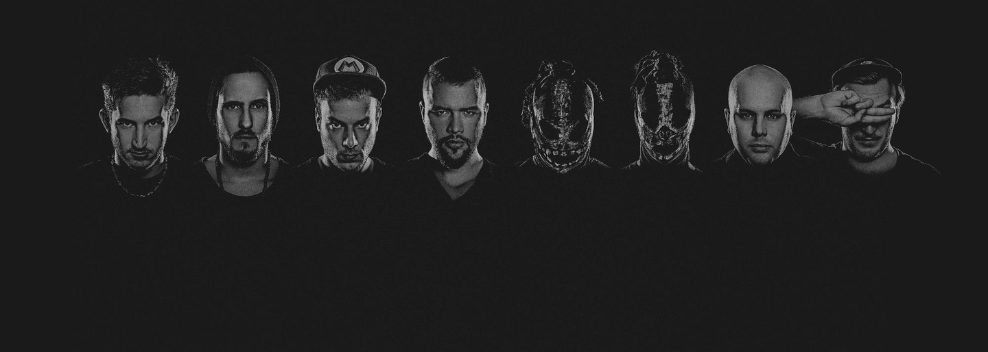 Mit dabei auf "Chronik III" von Selfmade Records (von links): die 257ers Keule, Shneezin und Mike, Kollegah, Karuzo und Sikk von Genetikk, Favorite und KarateAndi