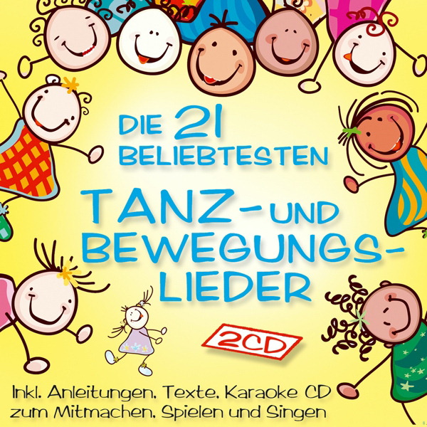 Diverse – Die 21 beliebtesten Tanz- und Bewegungslieder - Folge 2