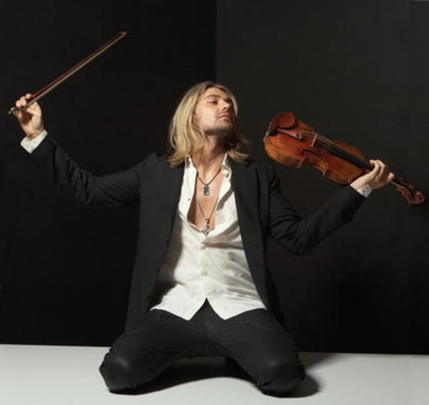 Verstärkt seine Chartspräsenz
vehement: David Garrett