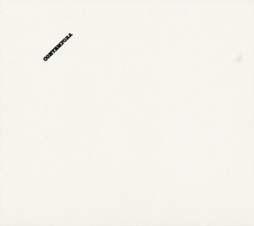 Conrad Schnitzler – Contempora