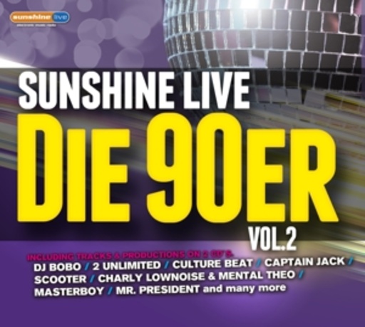 Diverse – Sunshine Live - Die 90er Vol. 2