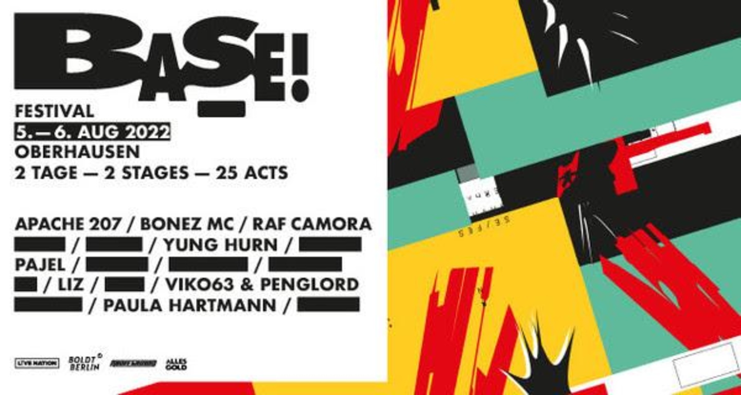 Feiert im August 2022 Premiere: das HipHop-Festival Base!