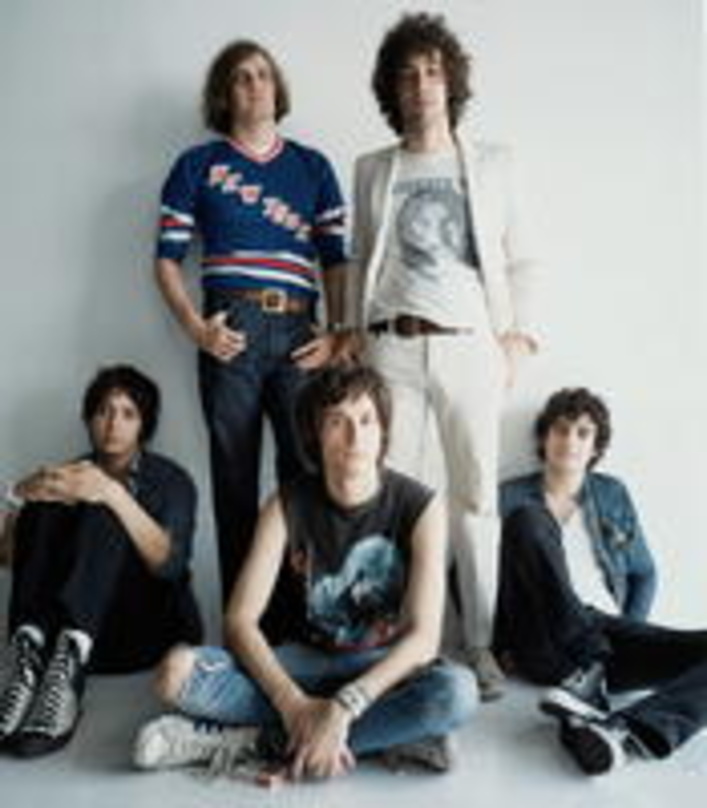 Schaffen den Einstieg in die Top-Ten: The Strokes