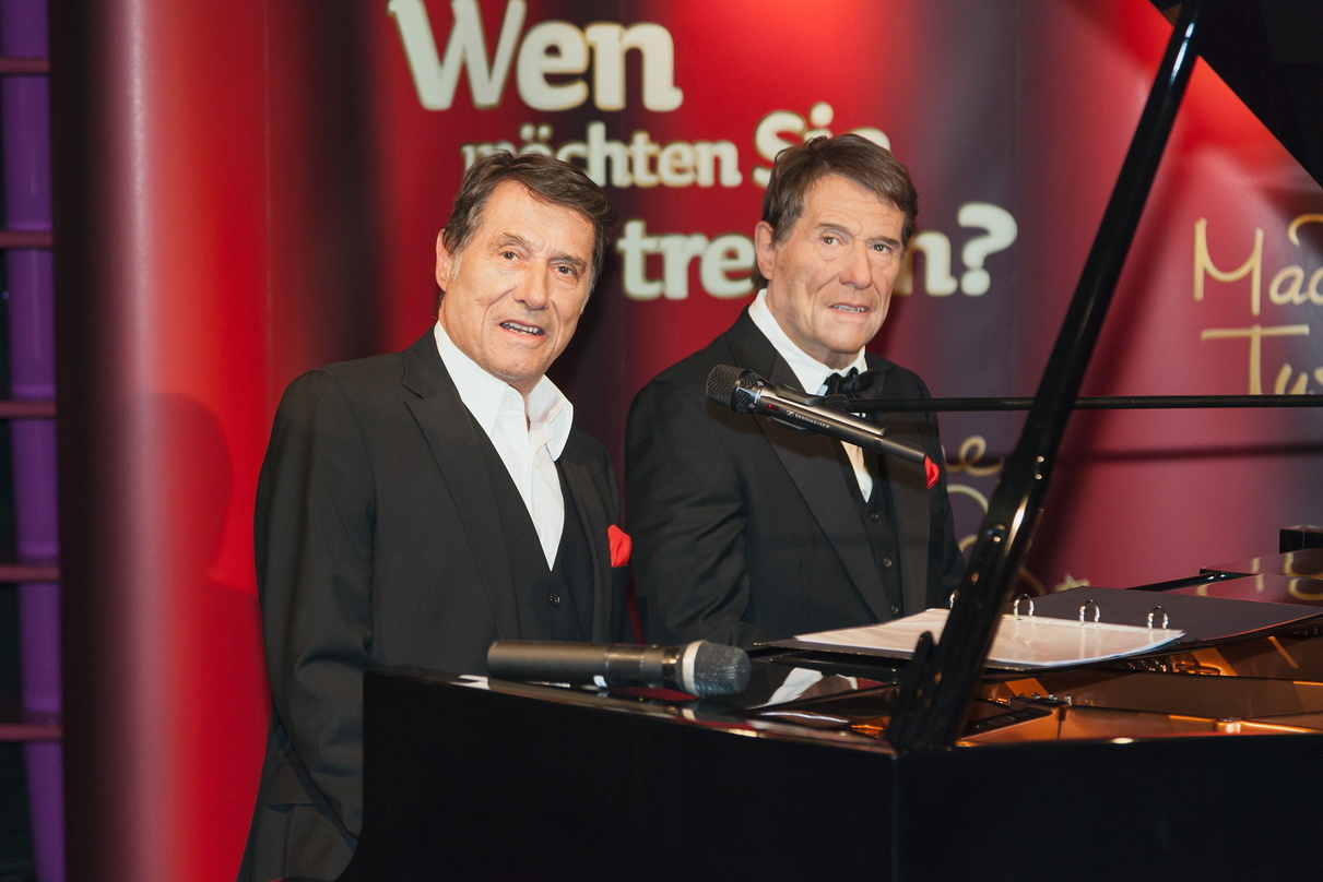 Am 15. Mai 2013 präsentierte Udo Jürgens bei Madame Tussauds in Wien sein wächsernes Ebenbild. Die rund 200.000 Euro teure Wachsfigur des österreichischen Entertainers, an der ein Künstler...
