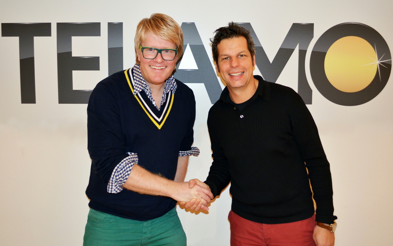 Wollen künftig gemeinsam den Markt für Partyschlager bearbeiten: Søren Janssen (links) und Ken Otremba