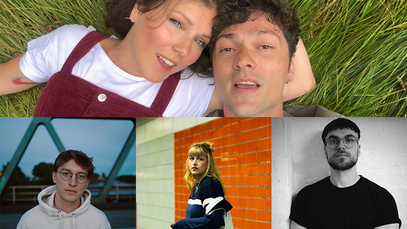 b911e14f a0b1 42be b29f baa0d0f938db Bei den Popakademie Talks dabei: NaviBand (oben) sowie unten (von links): Marlo Grosshardt, Soffie und Johannes Blume.