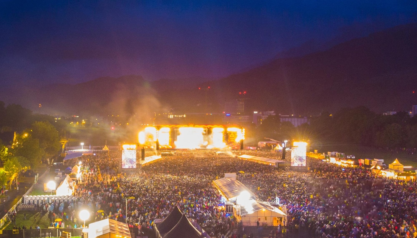 Zog 50.000 Fans an: der Auftritt der Toten Hosen in Luzern