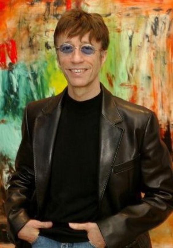 Singt live im Mainzer Regierungsviertel: Robin Gibb