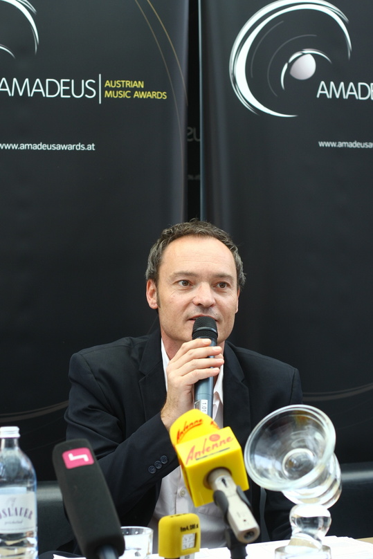 Richtet den zwölften Amadeus am 1. Mai 2012 aus: IFPI-Präsident Hannes Eder, hier bei einer Veranstaltung im Vorfeld der bislang letzten Amadeus-Ausgabe im Jahr 2010