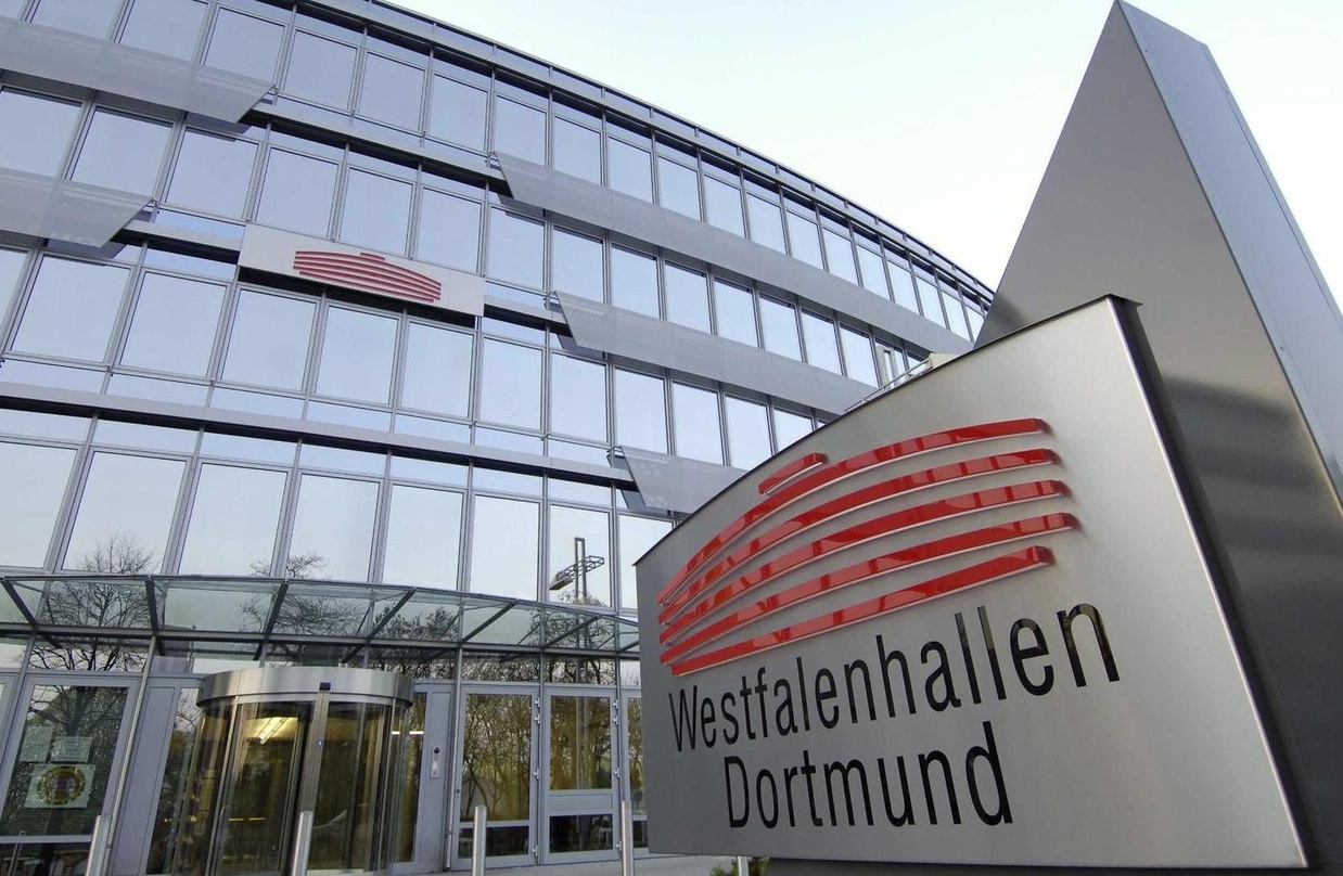 Werden komplett modernisiert: Die Westfalenhallen Dortmund